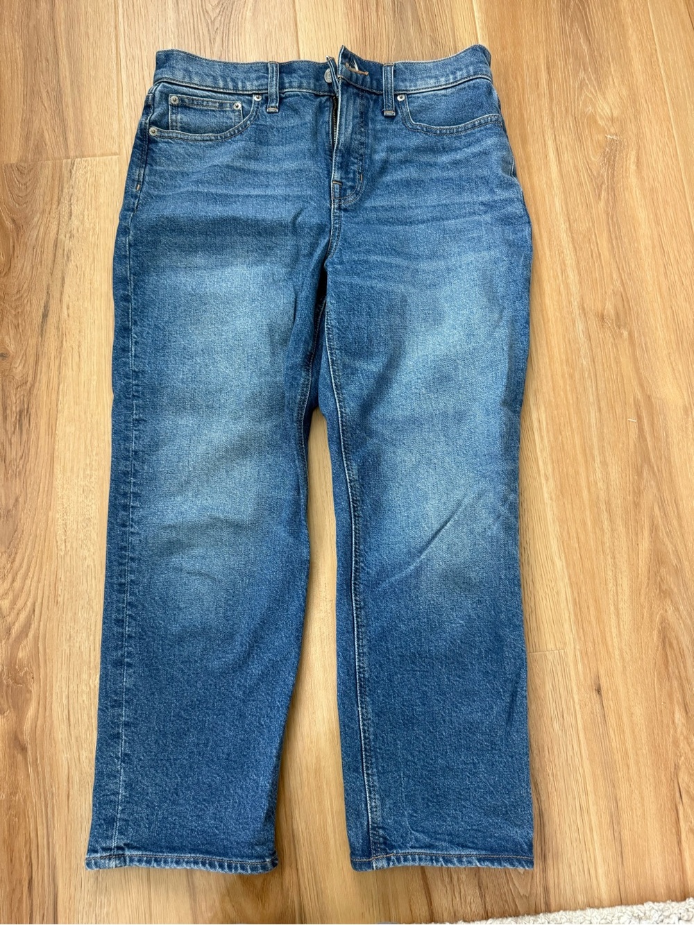 J crew classic straight jeans 29P